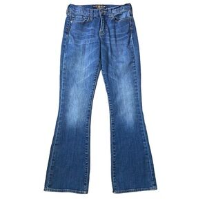 Lucky Brand Sofia boot cut jeans denim wide leg excellent condition midrise
